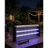 Gizmurstore UV Işıklı Elektrikli Sinek Savar 10W Sessiz Haşere Öldürücü Lamba - MZUIRG8983-5524