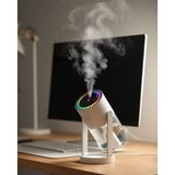 Gizmurstore Yıldızlı Projektör Hava Nemlendirici Ultrasonik Buhar ve RGB Işık - MZUIRG7539-4706