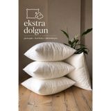 Gizo Home Yumuşak Ekstra Dolgun 4'lü Kırlent Iç Yastık - Kırlent Içi - Farklı Ebatlar - Dolgusu 100% Kırpık Sünger- Kırlent Iç Dolgu