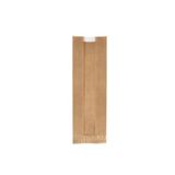 Gizpak Kese Kağıdı Şamua Pencereli Baget - Fırın Kese Kağıdı - Baget Ekmek Kese Kağıdı 10X50X5Cm 10 Kg