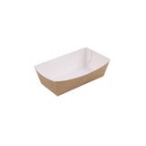 Gizpak Kumpir Kutusu & Konik Tabak Küçük 7X10X4Cm 1.000 Adet