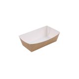 Gizpak Kumpir Kutusu & Konik Tabak Küçük 7X10X4Cm 100 Adet