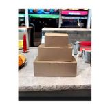 Gizpak Nugget Kutusu - Fast Food Kutusu - Paket Servis Kutusu 12X22X8 100 Adet