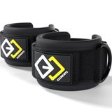 GJELEMENTS Egzersiz için Ayak Bileği Kemerleri - Ayak Bileği, Ayak, Bacak Çekişi, Elastik Fitness Bantları, Kablo Ekipmanları ve Makaraları için Kemer