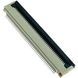 Gjob 0.5mm Fpc Soket 50PİN Fpc Soket 1 Adet Klavye Soketi - TP001 - Koyu Gri - Şeffaf Gri
