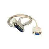 Gjob 9 Pin 25 Pin Kablo RS232 Db9 Dişi To DB25 Pin Erkek Çevirici Kablo Seri Paralel Yazıcı Kablosu