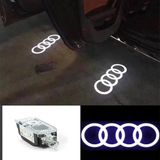 Gjob Audi A6 2020 Kapı Altı LED Logo Tek Kapı 1 Adet