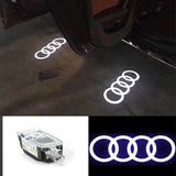 Gjob Audi A8 2017 Kapı Altı LED Logo Tek Kapı 1 Adet