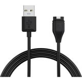 Gjob Garmin Forerunner 965 Manyetik USB Şarj Kablosu Siyah