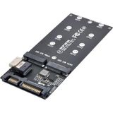 Gjob M.2 Ngff SSD To 2.5 Sata 3 Çevirici Dönüştürücü Adaptör Nvme Sata Çevirici ÖZEL KABLO GEREKİR