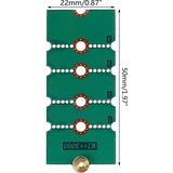 Gjob Nvme Disk Transfer Uzatma Kartı 2230 2242 2260 To 2280 Nvme Ngff For M.2 SSD 5 AdET