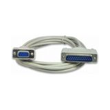 Gjob RS232 Db9 Dişi To DB25 Pin Erkek Çevirici Kablo