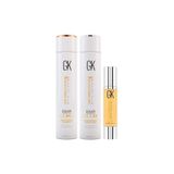 GK HAIR Gkhair Global Keratin Mosteruizng Şampuan Ve Saç Kremi 300 Ml Ve Arğan Yağı 50ml 3'lü Set