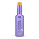 GK HAIR Global Keratin Gümüş Bombalı Mor Şampuan | Saç Tonlama/Koruma için - Doğal Yağlara Sahip Turuncu ve Brassy Tonlar (Silver Bombshell Shampoo, 280ml)
