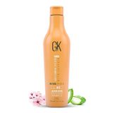 GK HAIR Global Keratin Kalkan Şampuan | Güneşe, UV/UVA ışınlarına karşı saç koruma | Aloe Vera ve Doğal Yağlar ile Kuru, Ayrık Uçlar - Tüm Saç Tipleri (240ml)
