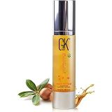 Gk Hair Global Keratin Organik Argan Yağlı Saç Serumu Kabarma İçin Kuru Hasar Saç Onarıcı Isı Koruma Saç Parlatıcı Pürüzsüzleştirici Besleyici Unisex Tüm Saç Tipleri 1.