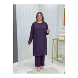 GK Sandy Pres Taşlı Tunik Takım