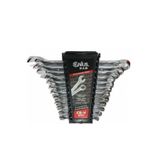 Gk Tools Genius 12 Parça Kombine Anahtar Takımı 12 Li Açık Ağız - Yıldız Anahtar 6X22 Mm