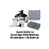 GK26-1A Çuval Ağzı Dikiş Makinası + 30 Adet İğne + 20 Bobin İp
