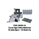GK26-1A Çuval Ağzı Dikme Makinası + 10 Adet İğne + 10 Bobin İp
