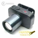 Gk702 Şarjlı Led Kafa Feneri 3000 Lümen 30W – 3 Modlu (Düşük / Yüksek / Flaşör) Type-C Şarjlı 120 Gr