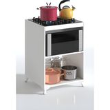Gke Home Mini Fırın Ankastre Fırın Ocak Modülü - Beyaz