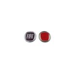 gkl Fiat Ön Panjur Arması Logosu Amblemi Çap:120mm (Doblo, Egea, 500L, Ducato, Fiorino vb.)