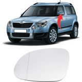 Gkl Skoda Yeti Sol Ayna Camı 2009 Sonrası 5L0857521 - Siyah