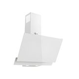 GL General GLD 017B Beyaz Opal 60 cm Cam Ankastre Davlumbaz