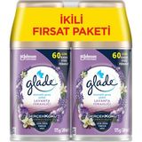 Glade 2'li Yedek Otomatik Sprey Lavanta Koku 269 ml x2 Gerçek Koku Teknolojisi