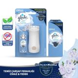 Glade Banyo Cihaz + 2'li Yedek Temiz Çarşaf Ferahlığı Oda Kokusu