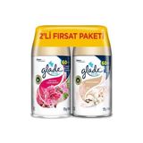 Glade Glade Otomatik Sprey Yedek 175 G 2 Li Meyve ve Çiçek Buketi & Ipeksi Vanilya