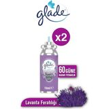 Glade Oda Kokusu Lavanta Ferahlığı Yedek 10 ml x 2 Adet Uzun Süreli Temizlik Hissi