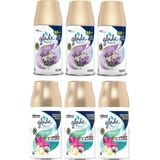 Glade Oda Kokusu Lavanta Ferahlığı + Yedek Sprey 3 x 269 ml Tropikal Floral + Yedek Sprey 3 x 269 ml