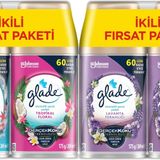 Glade Oda Kokusu Otomatik Sprey Yedek 269ML (4 Lü Set) Okyanus, Tropikal Floral - Lavanta KARMA