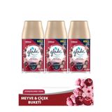 Glade Oda Kokusu, Otomatik Sprey Yedek 3'lü Paket Meyve Ve Çiçek Buketi, 269ml X 3 Yedek 8690784719551-23