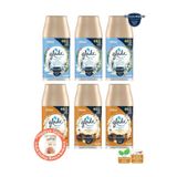 Glade Oda Kokusu, Otomatik Sprey Yedek, 6'lı Promosyon Paketi, 3x Oryantal Oud -3x Temiz Çarşaf Ferahlığı KGGLADE33