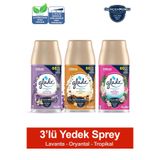 Glade Oda Kokusu Yedek Sprey Lavanta Ferahlığı, Oryantal, Tropikal Floral, 3 x 269 ml./175gr. iyi-lavanta-oryantal-tropikal