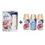 Glade Otomatik Sistem+ Lavanta Ferahlı+ Meyve&Çiçek Buketix Temizliğin Ferahlıx Meyve& Çiçek 3 X 269Ml