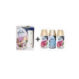 Glade Otomatik Sistem + Lavanta Ferahlığı + Meyve & Çiçek Buketi X Temizliğin Ferahlığı X Meyve & Çiçek Buket = 3 X 269 Ml