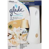 Glade Otomatik Sprey Cihazı + Yedek Ipeksi Vanilya Oda Kokusu 269 ml + Pil