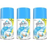 Glade Otomatik Sprey Clean Linen 3'lü Yedek Oda Kokusu