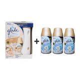 Glade Otomatik Sprey + Ipeksi Vanilya 269 Ml +Temizliğin Ferahlığı + 3 X 269 Ml