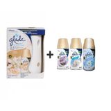 Glade Otomatik Sprey+ İpeksi Vanilya+ Lavanta X Temiz Çarşaf Ferahlı X Temizliğin Ferahlığı 3X269ml