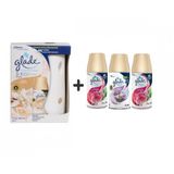 Glade Otomatik Sprey+ İpeksi Vanilya + Meyve& Çiçek Buketi X Lavanta X Meyve& Çiçek Buketi 3X269 Ml