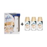 Glade Otomatik Sprey + İpeksi Vanilya Oda Kokusu 4 X 269 Ml