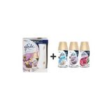 Glade Otomatik Sprey + Lavanta Ferahlığı + Temiz Çarşaf Ferahlığı X Lavanta X Meyve & Çiçek Buketi = 3 X 269 Ml