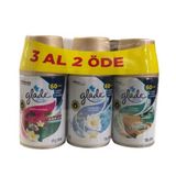 Glade Otomatik Sprey Oda Kokusu Tropikal Floral+ Temizliğin Ferahlığı+ Okyanus Sessizliği 3 X 269 Ml