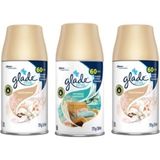 Glade Otomatik Sprey Oda Kokusu Yedek Okyanus Sessizliği + Ipeksi Vanilya 3 x 269 ml