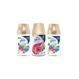 Glade Otomatik Sprey Oda Kokusu Yedek Tropikal Floral + Meyve & Çiçek Buketi Yedek 3 x 269 ml